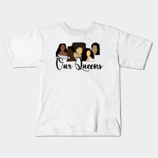 Black beauty Queens Kids T-Shirt